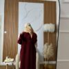 Robe d’hiver brique