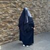 جلباب قطعتين (حجاب + اسدال)