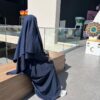 جلباب قطعتين (حجاب + اسدال)